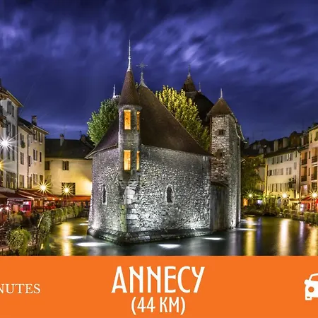 Appartement Zenbnb / Le Hutin / Hyper Centre / 2 Min. Du Tram Annemasse