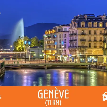 Zenbnb / Le Hutin / Hyper Centre / 2 Min. Du Tram * Annemasse